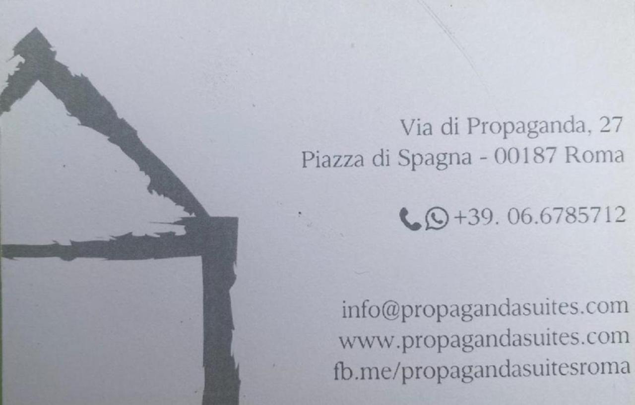 Propaganda Suites Roma Ngoại thất bức ảnh